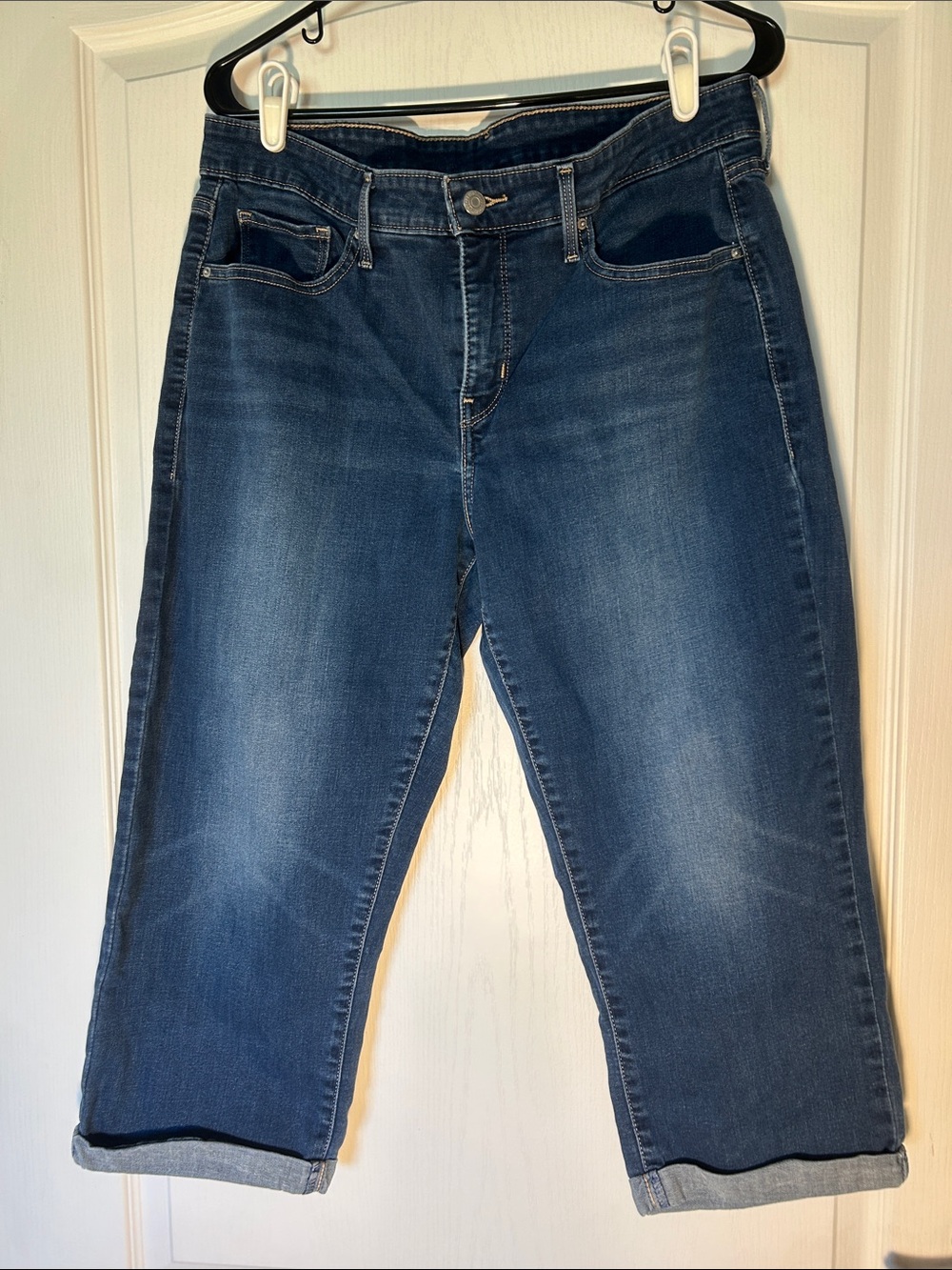 Levi's Women's Dark Blue Boyfriend Jeans